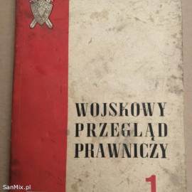 Wojskowy przegląd prawniczy 1982 PRL