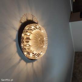 Lampa plafon kryształy