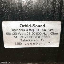 Kolumny głośnikowe Orbid Sound Super Nova