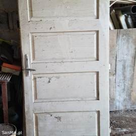 Drzwi drewniane 7 sztuk