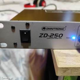 Dystrybutor strefowy ZD-250 omnitronic rozdzielacz
