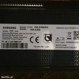 Soundbar Samsung HW-K450 2.  1 300 W czarny