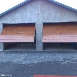 Garaż OCIEPLANY + PUC -  na konstrukcji metalowej -  Romstal