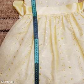 Letnia sukieneczka dla dziewczynki rozmiar około 93-98 cm