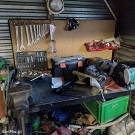 Narzędzia,  likwidacja garażu