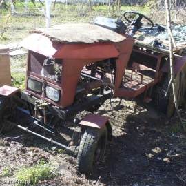 Traktorek z hydrauliką,  traktor ciągnik sam -  Besko