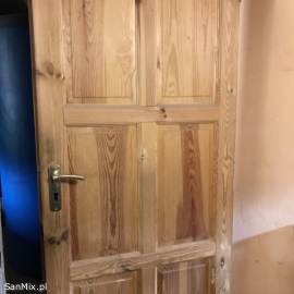 Drzwi drewniane,  wewnętrzne
