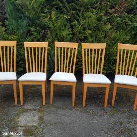 Krzesła 5 sztuk